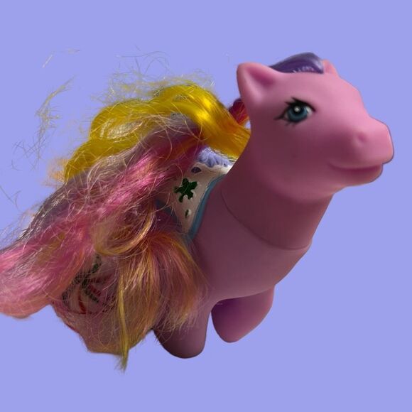 My Little Pony PEGASUS Base Sitter Stand Alone Purple Unicorn - Picture 2 of 4